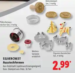 Lidl SILVERCREST Ausstechformen Angebot