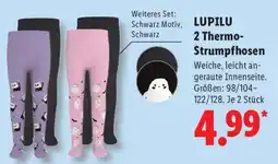 Lidl LUPILU 2 Thermo-Strumpfhosen Angebot