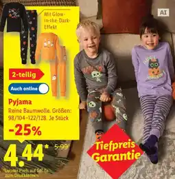 Lidl Pyjama Angebot