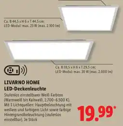 Lidl LIVARNO HOME LED-Deckenleuchte Angebot