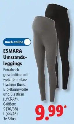 Lidl ESMARA Umstands-leggings Angebot