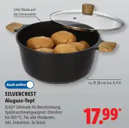 Lidl SILVERCREST Aluguss-Topf Angebot