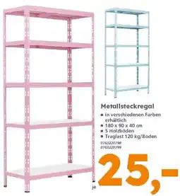 Globus Baumarkt Metallsteckregal Angebot