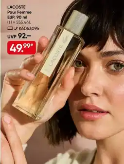 Galeria LACOSTE Pour Femme EdP Angebot