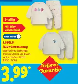 Lidl LUPILU Baby-Sweatanzug Angebot