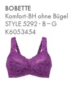 Galeria BOBETTE Komfort-BH ohne Bügel Angebot