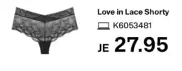 Galeria Love in Lace Shorty Angebot