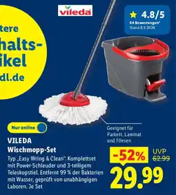Lidl VILEDA Wischmopp-Set Angebot