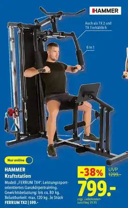 Lidl HAMMER Kraftstation Angebot