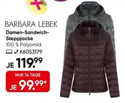 Galeria BARBARA LEBEK Damen-Sandwich-Steppjacke Angebot