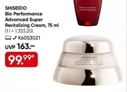 Galeria SHISEIDO Bio Performance Advanced Super Revitalizing Cream Angebot