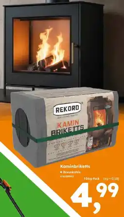 Globus Baumarkt REKORD Kaminbriketts Angebot