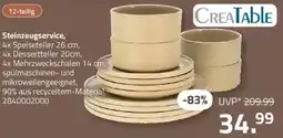 ROLLER CREATABLE Steinzeugservice Angebot