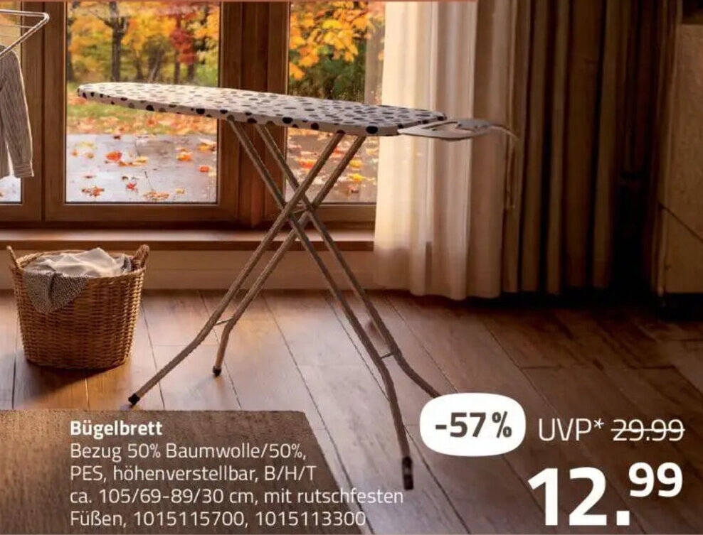 Bügelbrett Angebot bei ROLLER