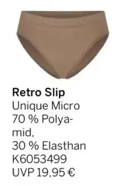 Galeria Retro Slip Unique Micro Angebot