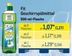 METRO Fit Geschirrspülmittel Angebot