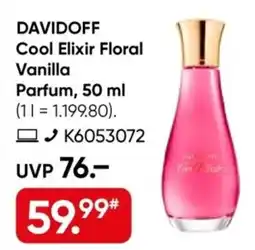 Galeria DAVIDOFF Cool Elixir Floral Vanilla Parfum Angebot