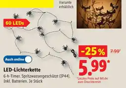 Lidl LED-Lichterkette Angebot