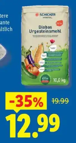 Lidl Schicker Mineral Diabas Urgesteinsmehl Angebot