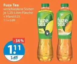 V Markt Fuze Tea Angebot