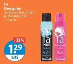 V Markt Fa Deospray Angebot