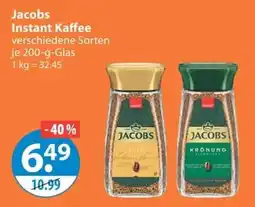 V Markt Jacobs Instant Kaffee Angebot