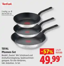 Lidl TEFAL Pfannen-Set Angebot