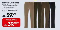 Galeria Herren-Cordhose Angebot