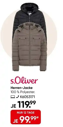 Galeria s.Oliver Herren-Jacke Angebot