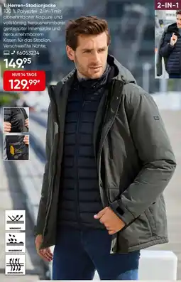 Galeria Herren-Stadionjacke Angebot