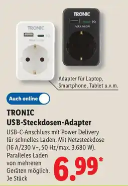 Lidl TRONIC USB-Steckdosen-Adapter Angebot