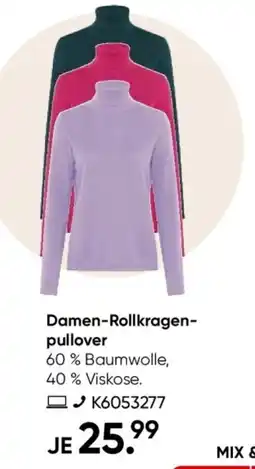Galeria Damen-Rollkragen-pullover Angebot