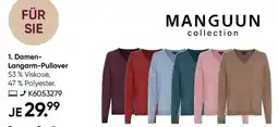 Galeria MANGUUN collection Damen-Langarm-Pullover Angebot