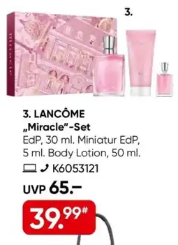 Galeria LANCÔME „Miracle“-Set Angebot