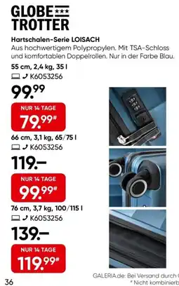 Galeria GLOBE TROTTER Hartschalen-Serie LOISACH Angebot