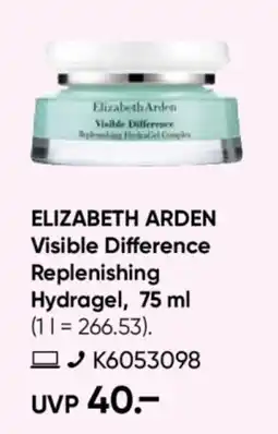 Galeria Elizabeth Arden Visible Difference Replenishing Hydragel Angebot
