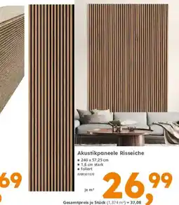 Globus Baumarkt Akustikpaneele Risseiche Angebot