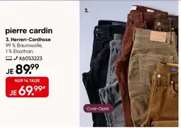 Galeria pierre cardin Herren-Cordhose Angebot