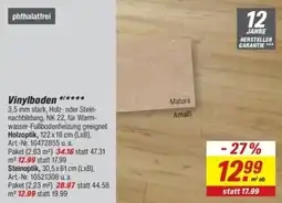 toom Baumarkt Vinylboden Angebot