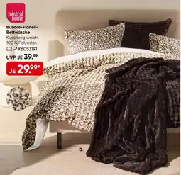 Galeria Bubble-Flanell-Bettwäsche Angebot