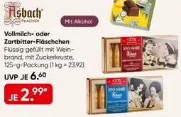 Galeria Asbach Vollmilch- oder Zartbitter-Fläschchen Angebot