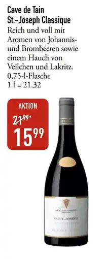 Galeria Markthalle Cave de Tain St.-Joseph Classique Angebot