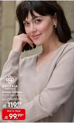 Galeria GALERIA cashmere Damen-Pullover Angebot