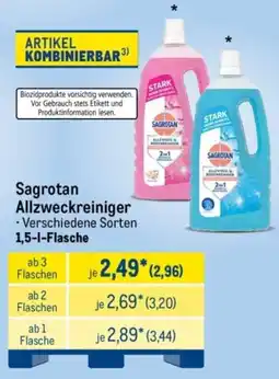 METRO Sagrotan Allzweckreiniger Angebot