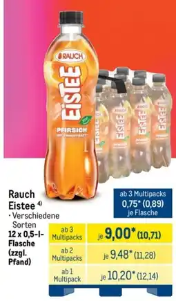 METRO Rauch Eistee Angebot