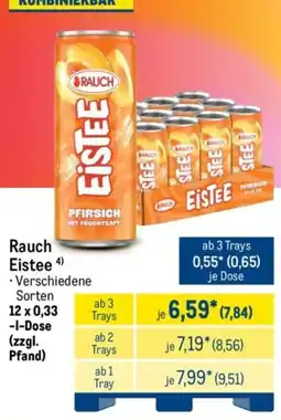 METRO Rauch Eistee Angebot
