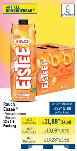 METRO Rauch Eistee Angebot