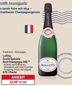 METRO Lafitte Cuvée Spéciale Rosé Champagne AOC Angebot