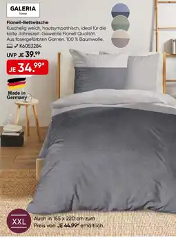 Galeria Flanell-Bettwäsche GALERIA home Angebot