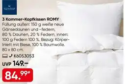 Galeria billerbeck 3 Kammer-Kopfkissen ROMY Angebot